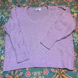 Old Navy Lavender Crew Neck Sweater